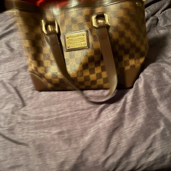 Louis Vuitton Authentic LOUIS VUITTON Damier Ebene Hampstead PM Tote Handbag/ sh - Picture 2 of 5